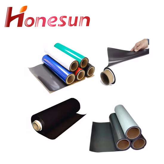 Прочный, гибкий, изотропный, анизотропный, самоклеящийся резиновый магнит на холодильник.